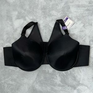 Catherine’s Intimates Underwire T-Shirt Bra, Black, Women’s 50C